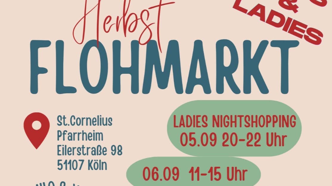 Vorsortierter Herbstflohmarkt Kids und Ladies